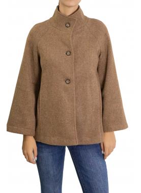 Cappotto in lana corto